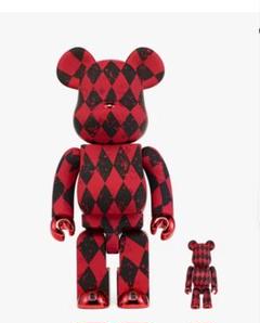 【箱なし】 メディコムトイ BE@RBRICK MCM ベアブリック Bearbrick x MCM (Japan Exclusive) 400% Toy