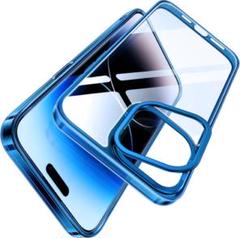 TORRAS iPhone 15 Pro 用 ケース ブルー