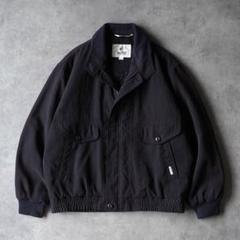 TROY BROS Swing Top Harrington Jacket LL Navy Polyester One Point Logo  Embroidery – 日本然リトテ