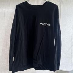 Naptime フォトプリントプルオーバーカットソー BLACK M 新品未使用 Naptime フォトプリントプルオーバーカットソー BLACK M 新品未使用