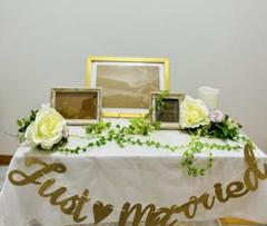 ウェディング ウェルカムボード Just Married