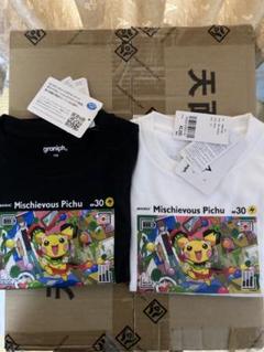新品 未使用 ポケモンセンター はじめしゃちょー コラボ Tシャツ　黒　白