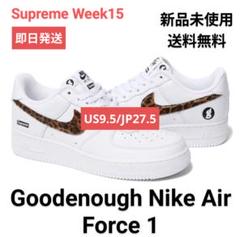 Supreme goodenough nike AF1 27.5