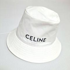 CELINE ロゴ ハット バケットハット L