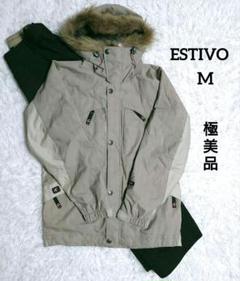 【美品】ESTIVO スノーボードウエア Mサイズ　上下セット 楽天市場】estivo ウェア（レディースウェア｜スノーボード用