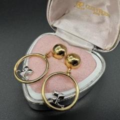 【未使用級・付属品付き】Courrèges クレージュ　ヴィンテージ　イヤリング