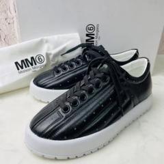 【片足展示品・箱付き】MM6 21ss メゾンマルジェラ スニーカー 厚底 35