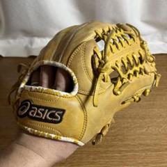 アシックス 少年軟式 グローブ グラブ 内野用 良品