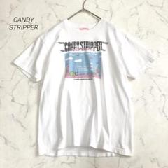 希少☆キャンディストリッパー Tシャツ ゲーム柄 インベーダー Lサイズ