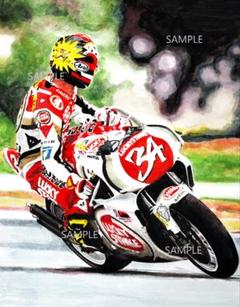 Kevin James Schwantz 1993 チャンピオン記念　置き時計 Kevin James Schwantz 1993 チャンピオン記念 置き時計