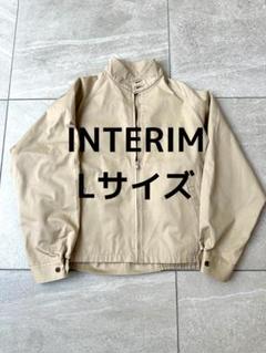 【Lサイズ】INTERIMベンタイルハリントンジャケットブルゾン Lサイズ】INTERIMベンタイルハリントンジャケットブルゾン
