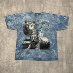 GILDAN ギルダン　アニマル　Tシャツ　虎　トラ　豹　動物　コットン