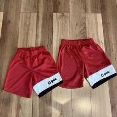 gol. 赤 ハーフパンツ　120.130セットのサムネイル