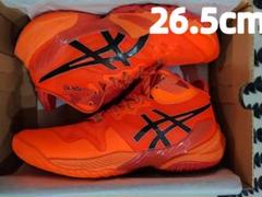 ASICS バレーボールシューズ レッド 26.5cm