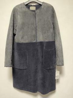 SIMPLICITE シンプリシテェ フェイクムートン ボアコート サイズM Simplicite - シンプリシテェ SIMPLICITE リバーシブル フェイク