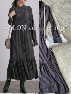 サロンアダムエロぺ　CreamyCotton ワンピース　ロングワンピース　美品 サロンアダムエロぺ CreamyCotton ワンピース ロングワンピース