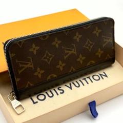ルイヴィトン【最高級美品】モノグラム マカサー ジッピー ヴェルティカル 長財布