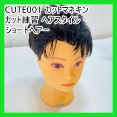 CUTE001 カットマネキン カット練習 ヘアスタイル ショートヘアー