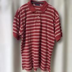 【OLD UNIQLO】オールドユニクロ 古着 ポロシャツ 赤 ボーダー