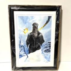 美品 ジークレー 複製原画 直筆サイン 開田裕治 監修 ペギラが来た！ 美品 ジークレー 複製原画 直筆サイン 開田裕治 監修 ペギラが来