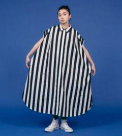 manana　ストライプ柄 シャツワンピースのサムネイル