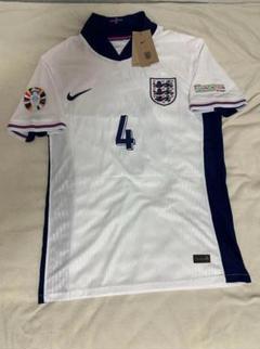 NIKE サッカーイングランド代表ジャージ上下セット　US:S 24/25ライス #4イングランド代表ユニフォーム サッカー ジャージ