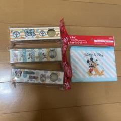 ディズニーキャラクター ふわふわポーチセットとアルミホイル3本セット