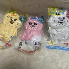 んぽちゃむ・おぱんちゅうさぎ　圧縮出荷中！?　ぬいぐるみ　3点セット！
