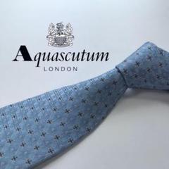 中古 ネクタイ Aquascutum アクアスキュータム ▶︎No.50
