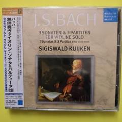 未開封 J.S. BACH 3 SONATEN & 3 PARTITEN CD
