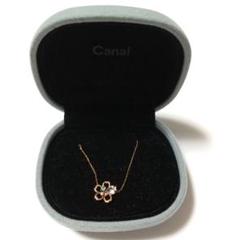 Canal 4℃ 花 桜 K10 ネックレス カナルヨンドシー さくら