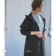 ITEMS アイテムズ　アーバンリサーチ　ロング　フーディー　コートのサムネイル