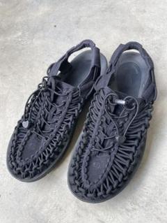 KEEN ユニーク　27㎝　ネイビー KEEN ネイビー ユニーク27センチ - メルカリ