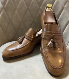 GUCCI オールドグッチ タッセルローファー茶色 40.5 25.5センチ
