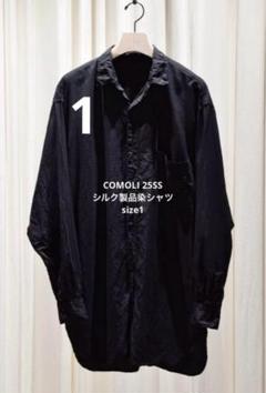コモリ　25ss シルクシャツ　サイズ3 新品未使用 COMOLI(コモリ) / シルクドット コモリシャツ 25SS | 商品一覧
