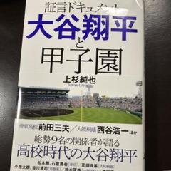 大谷翔平と甲子園 上杉純也