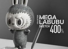 labubu 新品　未使用 2025年最新】Mega labubu 400%の人気アイテム - メルカリ