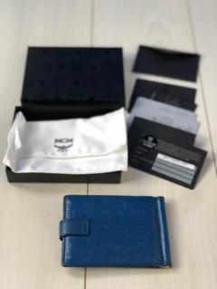 MCM 折り財布 マネークリップ 札入れ