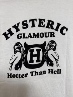 ヒステリックグラマー　HOTTER THAN HELL Tシャツ　白　Mサイズのサムネイル