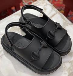ラバーサンダルグッチGUCCIホースビットディティール