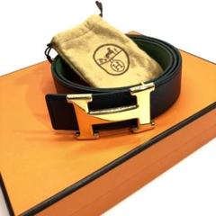極美品！　エルメス　HERMES 替えベルト　リバーシブル　茶　黒　使用感無し 楽天市場】【アパレル】HERMES エルメス リバーシブル ベルト