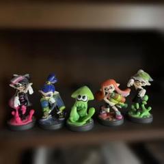 スプラトゥーン フィギュアセット 5体 スプラトゥーン キャラクター 5体セット - メルカリ