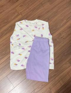 UNIQLO 星柄のセットアップパジャマ