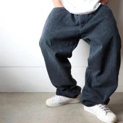 ショーンジョン SEAN JOHN ブラック ワイド デニム W42