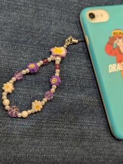 ビーズストラップ ハンドメイド ビーズキーホルダー 携帯ストラップ
