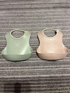 BABY BJORN 子供用 シリコン エプロン 2個セット【即 購入可】