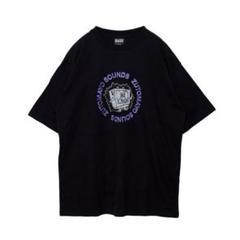 ずっと真夜中でいいのに。強TV Tee (Black) XL 強TV Tee (Black) - ZUTOMAYO MART