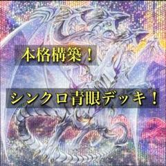 シンクロ青眼デッキ① 本格構築！シンクロ青眼デッキ！遊戯王 - メルカリ