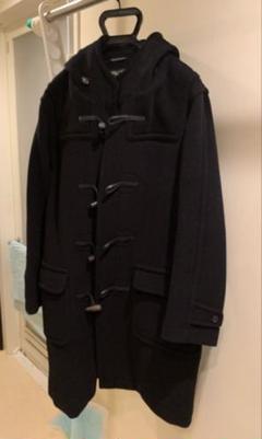 別注】INVERTERE ヘリンボーン ダッフルコート サイズ40 黒 極美品