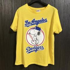 MLB Los Angeles Dodgers × PEANUTS コラボT